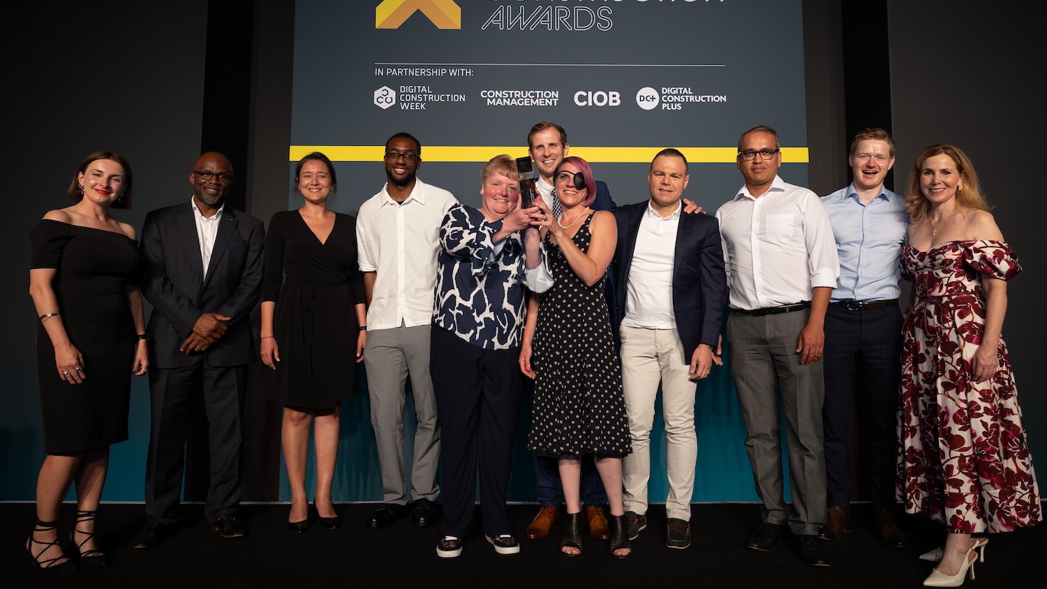 Mace MoJ - The Mace Consult team at the Digital Construction Awards