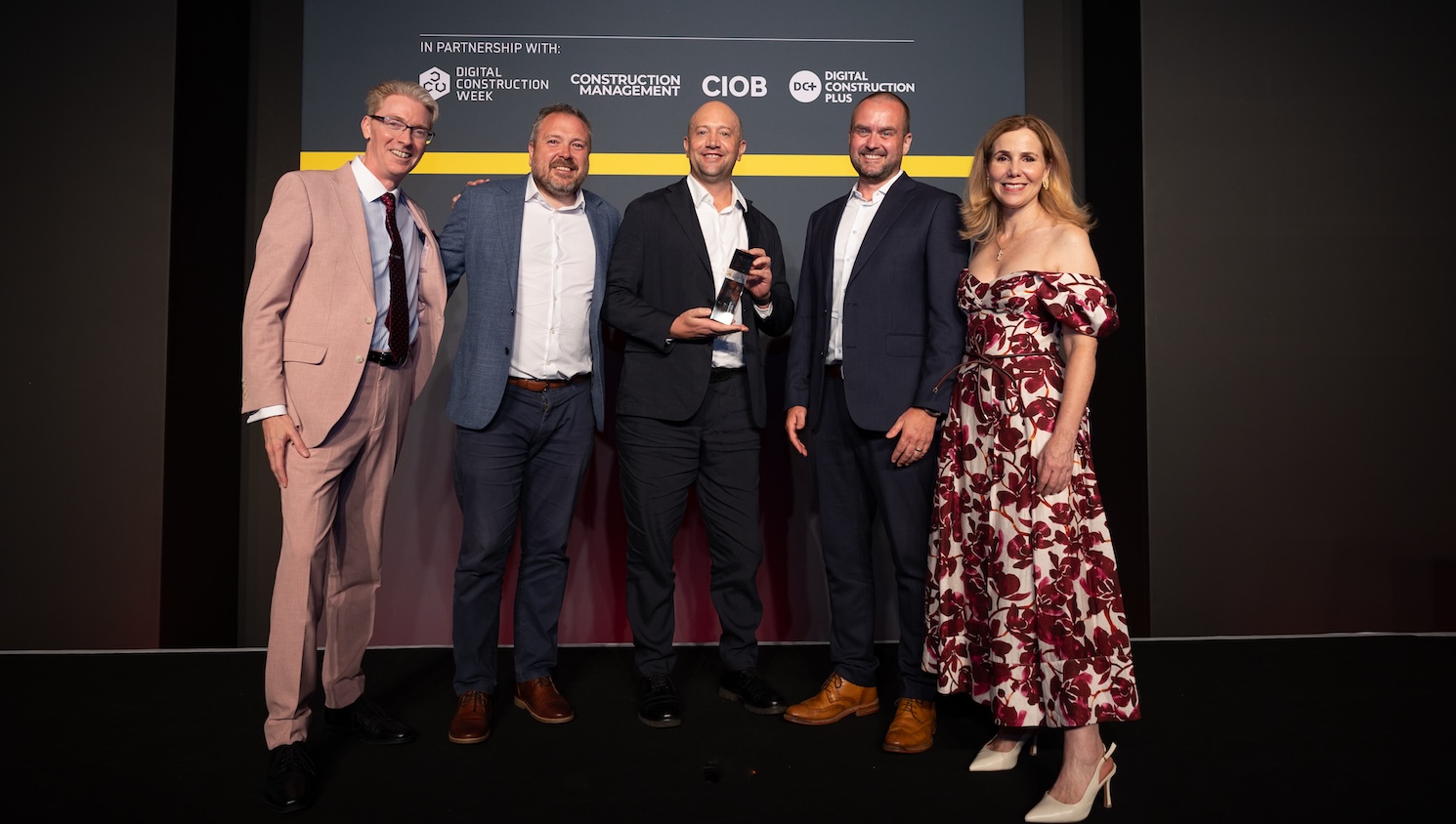 BIMBox collects the Digital Consultancy of the Year trophy at the Digital Construction Awards 2025