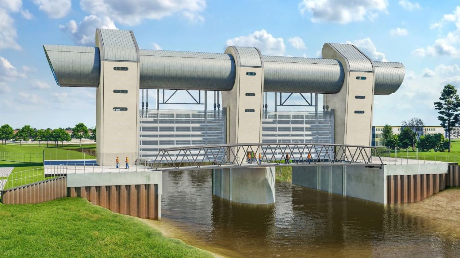 The Bridgwater Tidal Barrier - AtkinsRéalis