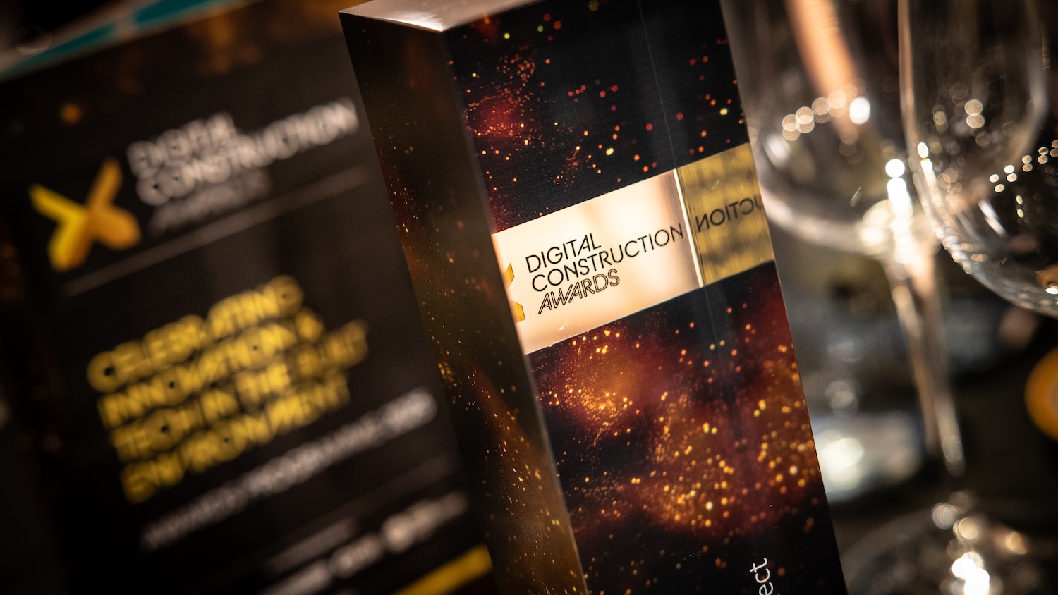 Image of a Digital Construction Awards trophy