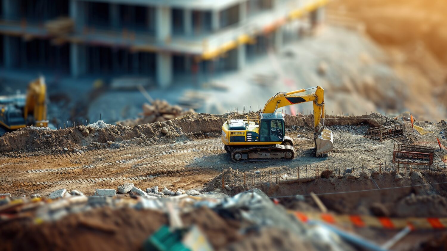 Image of a physical model of a construction site. Image is generated by AI. Credit: Designed by Freepik - freepik.com