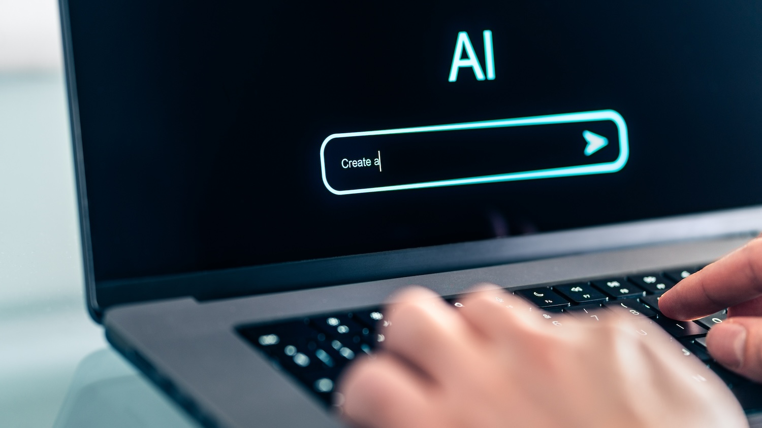 Image of someone typing a prompt into an AI platform. Image: 303143856 | Ai Prompt © Tero Vesalainen | Dreamstime.com