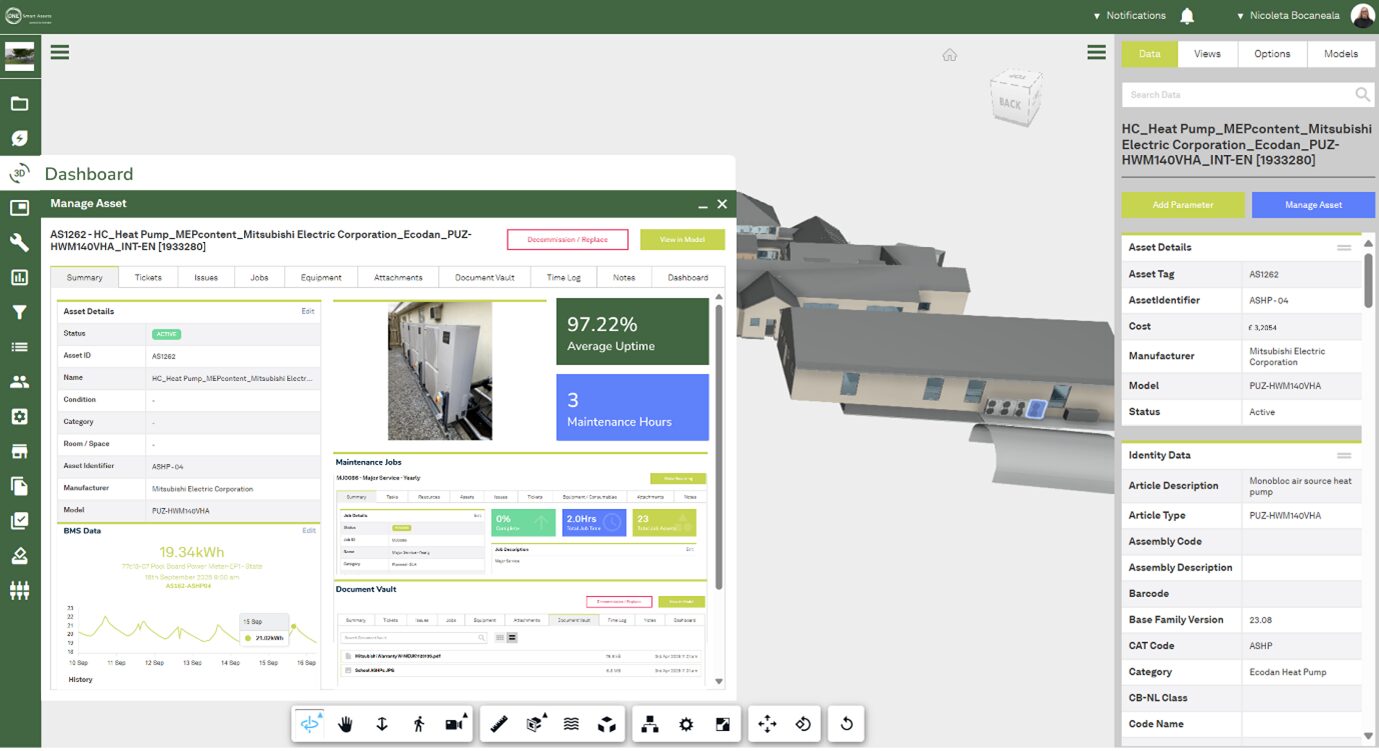 Real-time monitoring has resulted in improved energy management, enabling data-driven energy reduction initiatives. Image: ONE Creative Environments.