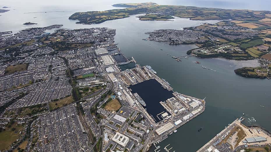 Information Management Best Practice 2026 Devonport Royal Dockyard is one of the UK’s most critical naval infrastructure assets. Image: Babcock International.