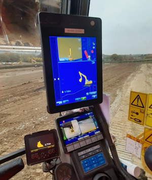 The Smart Construction platform generated an optimal earth shifting plan. Image: Mott MacDonald Bentley.