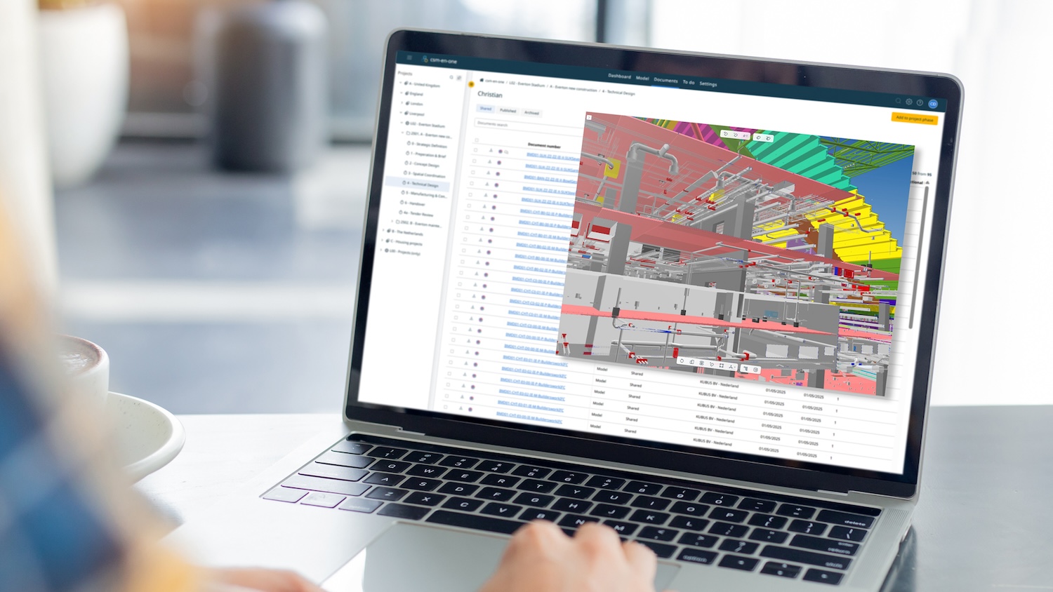 Laing O’Rourke’s deployment of the BIMcollab platform resulted in coordinated workflows and enabled live dashboards. Image: BIMcollab.