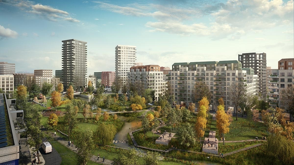 Meridian Water. Image: Taylor Woodrow.