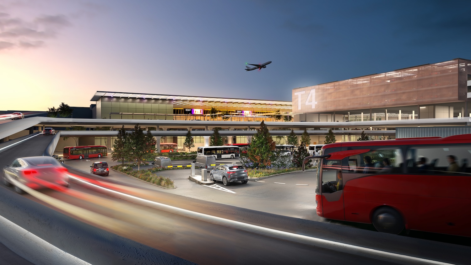 A CGI image of Heathrow T4. Image: Heathrow Airport.