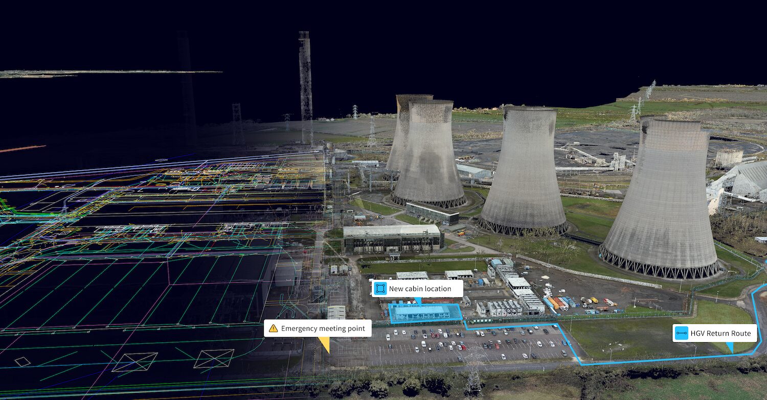 Visualisation of Sensat digital twin. Image: Sensat