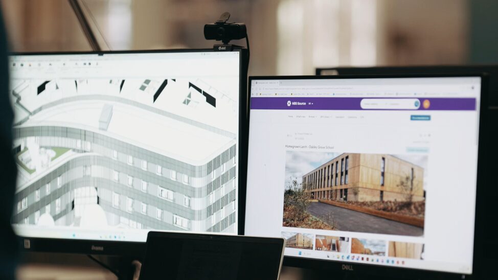 BDP's role in NBS's LCA carbon calculator. Image: NBS