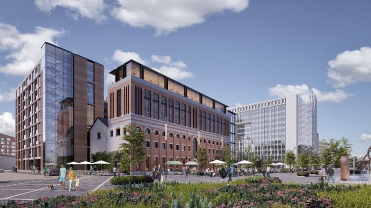 Odlums Corner, a development of more than 100 homes in Cork’s South Docks, to be delivered by the Land Development Agency and O'Callaghan Properties. Image: LDA/O'Callaghan Properties.