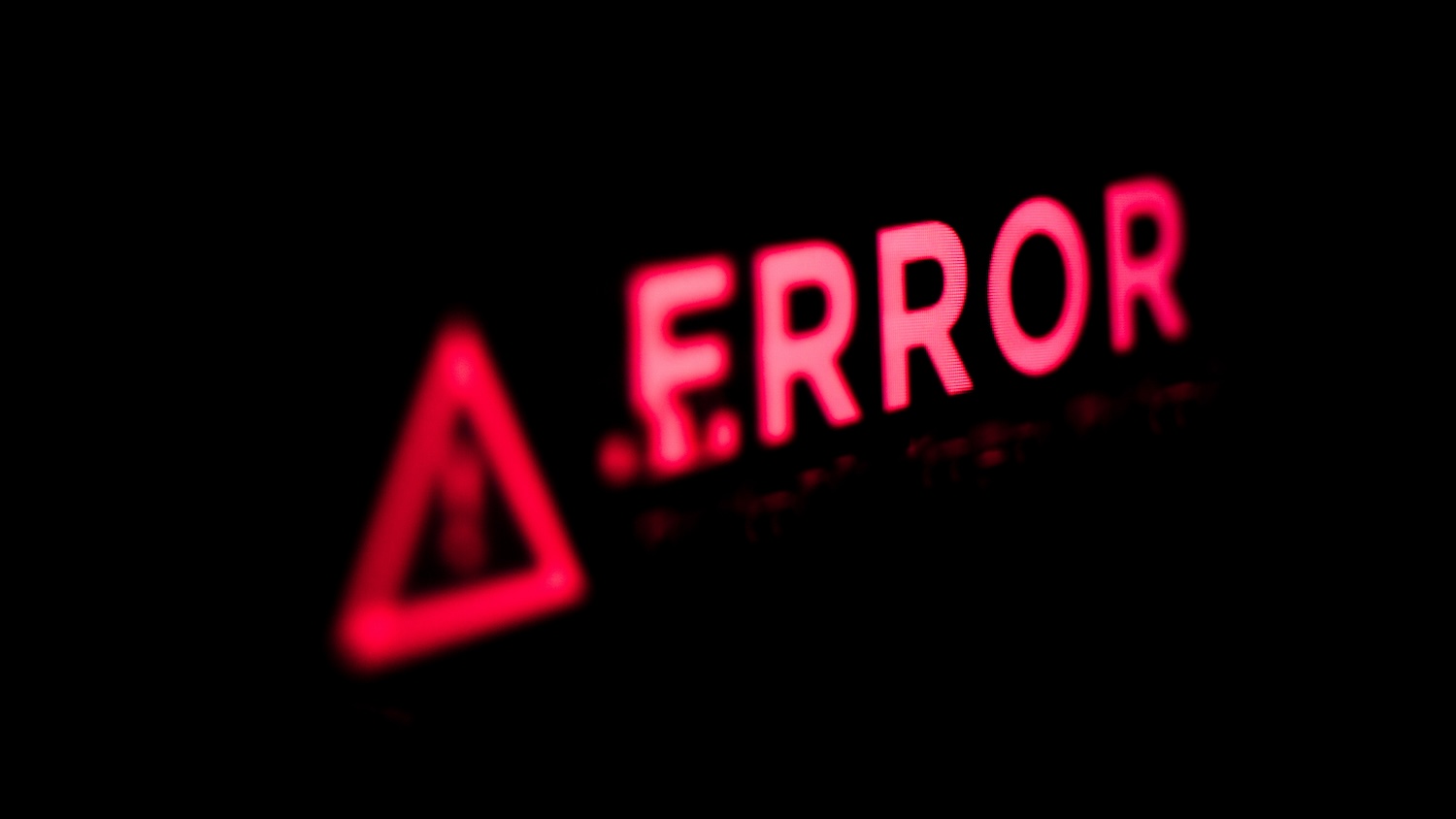 Image of an information error. Image: 179071664 © Rootstocks | Dreamstime.com