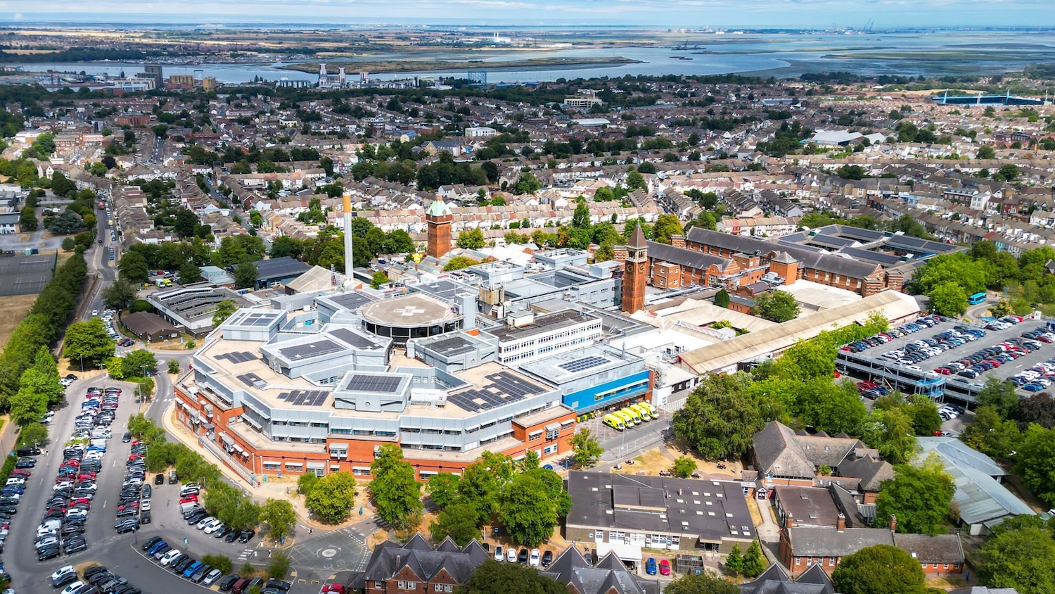 Medway Maritime Hospital. Image: Medway NHS Foundation Trust